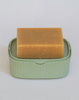 Boîte à savon rectangulaire - vert tilleul