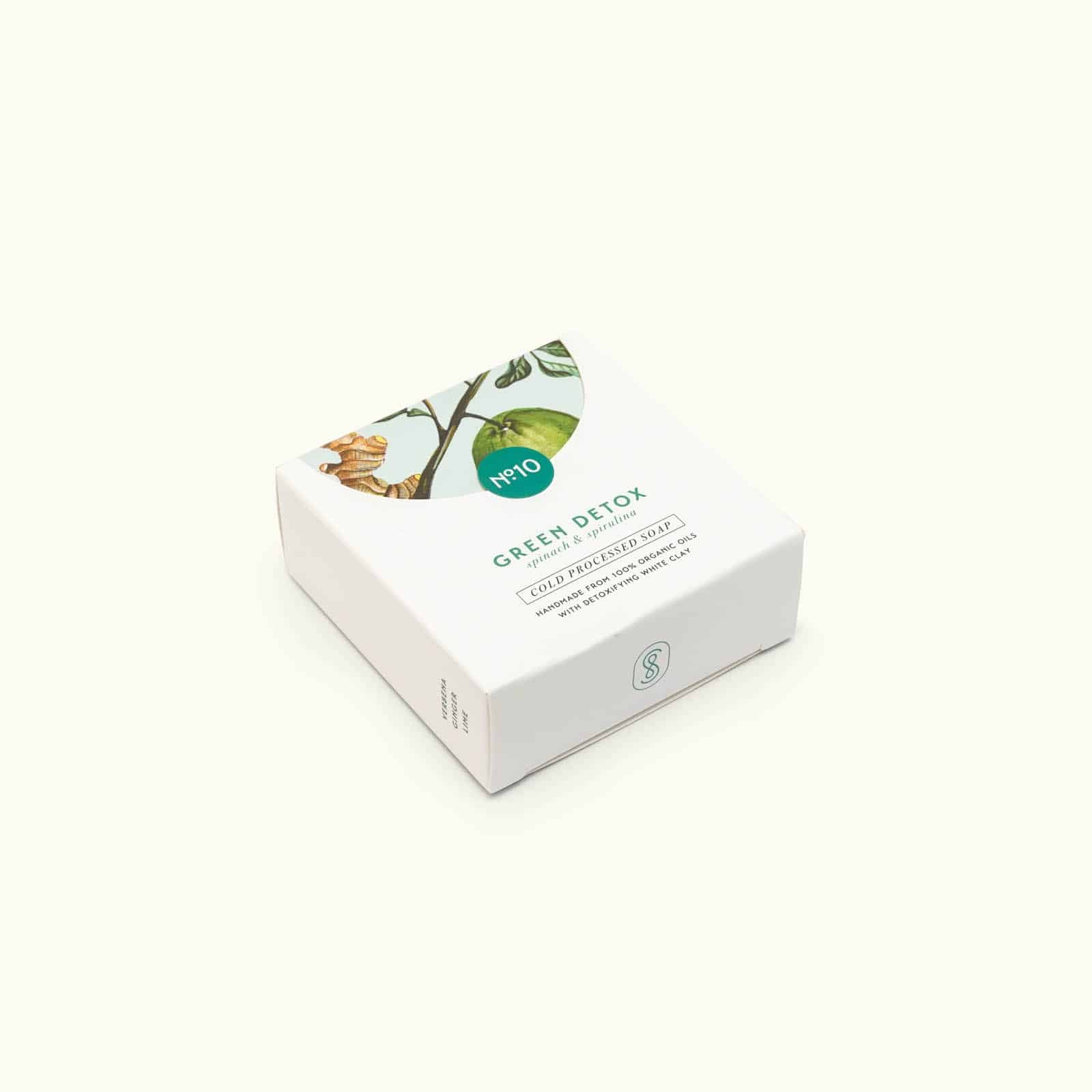 N°10 Le Détoxifiant Savon Bio & Naturel Détox Épinard