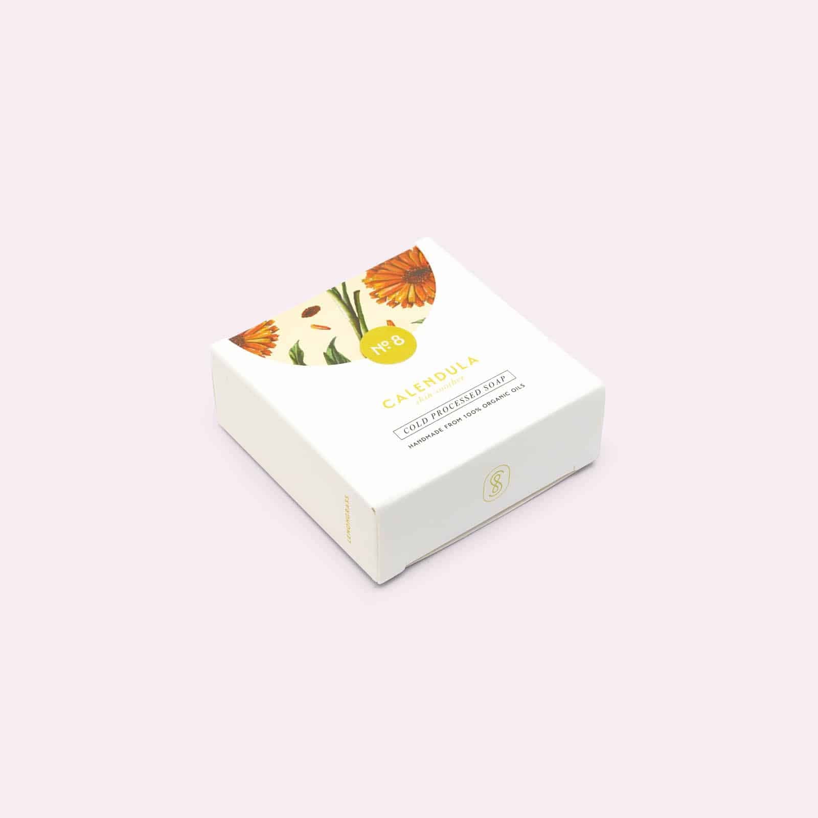 N°8 L'Apaisant Savon Bio & Naturel Citronnelle et Calendula