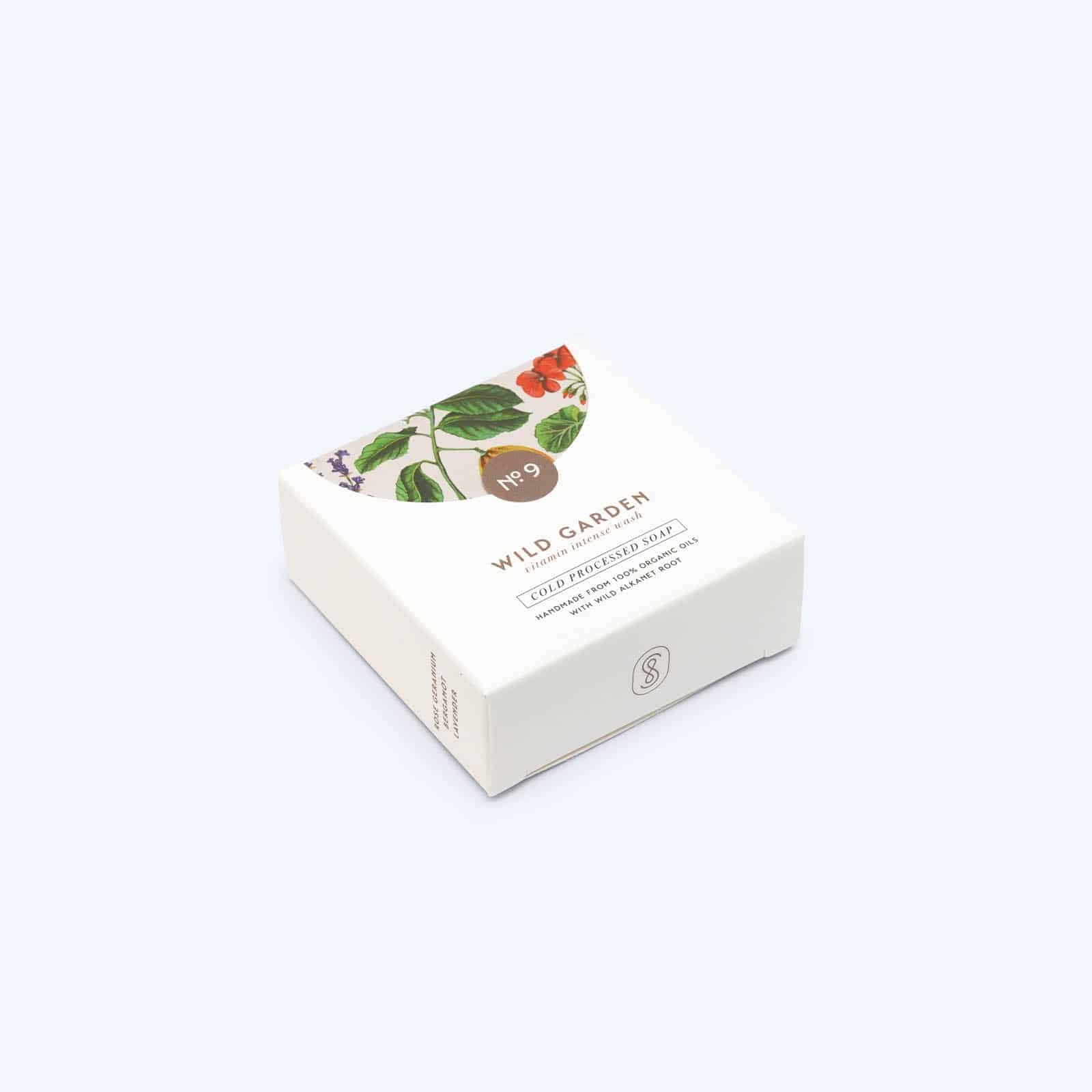 N°9 Le Relaxant Savon Bio, Naturel Jardin Sauvage