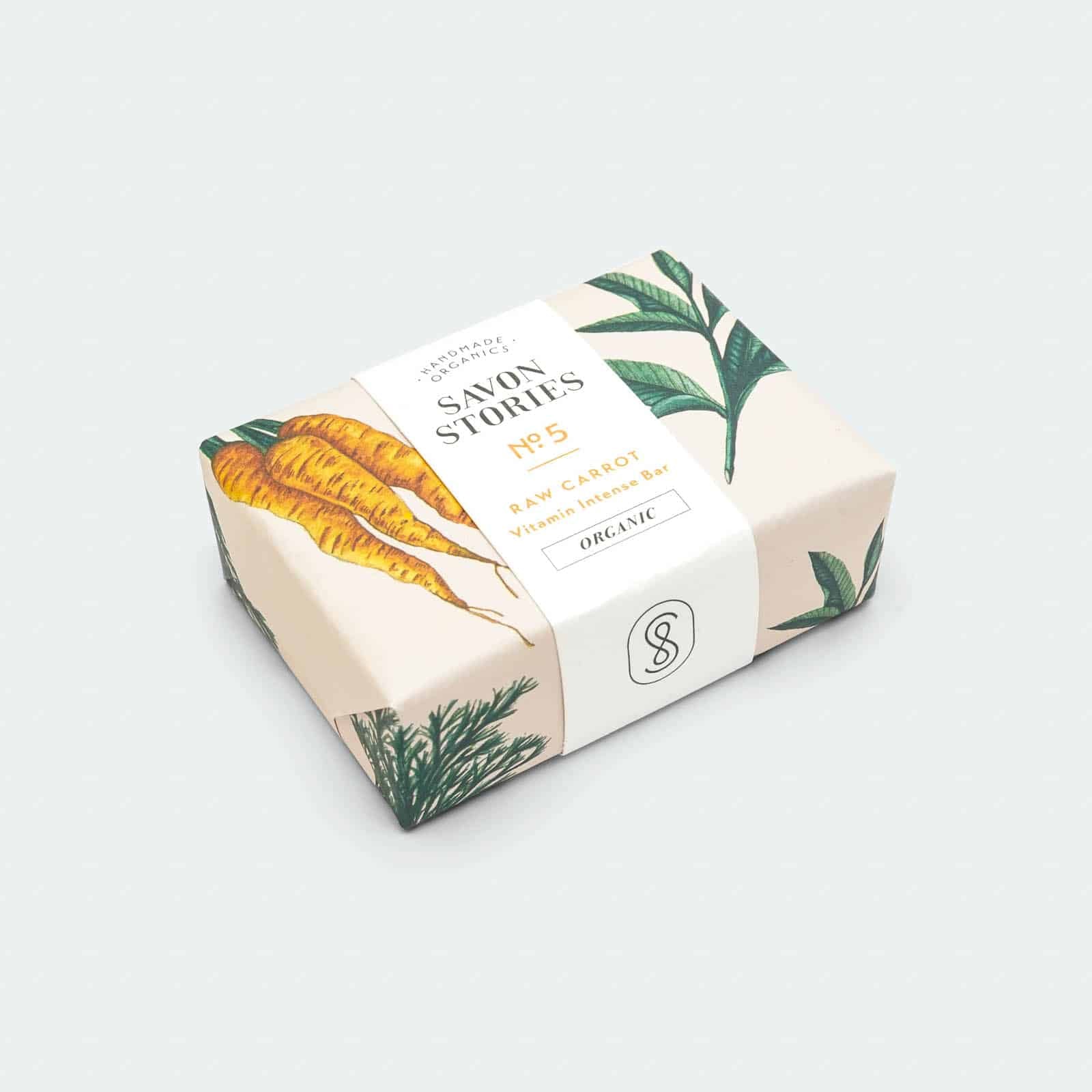 N°5 Le Nourrissant Savon Bio & Naturel Carotte Fraîche