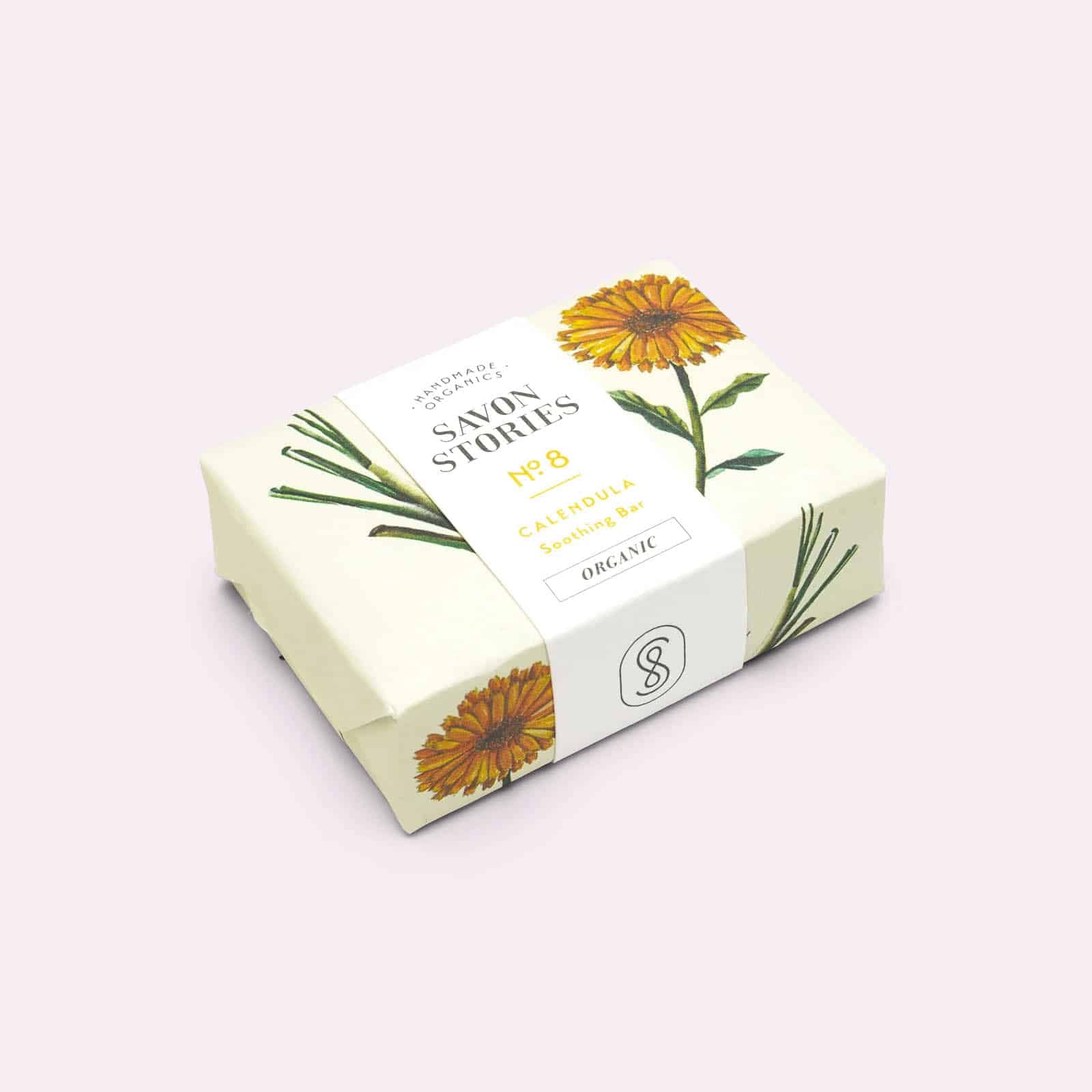 N°8 L'Apaisant Savon Bio & Naturel Citronnelle et Calendula