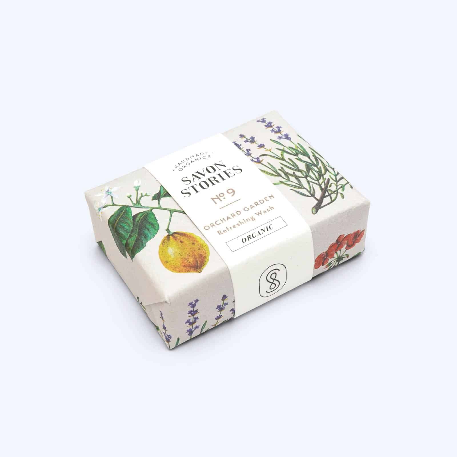 N°9 Le Relaxant Savon Bio, Naturel Jardin Sauvage