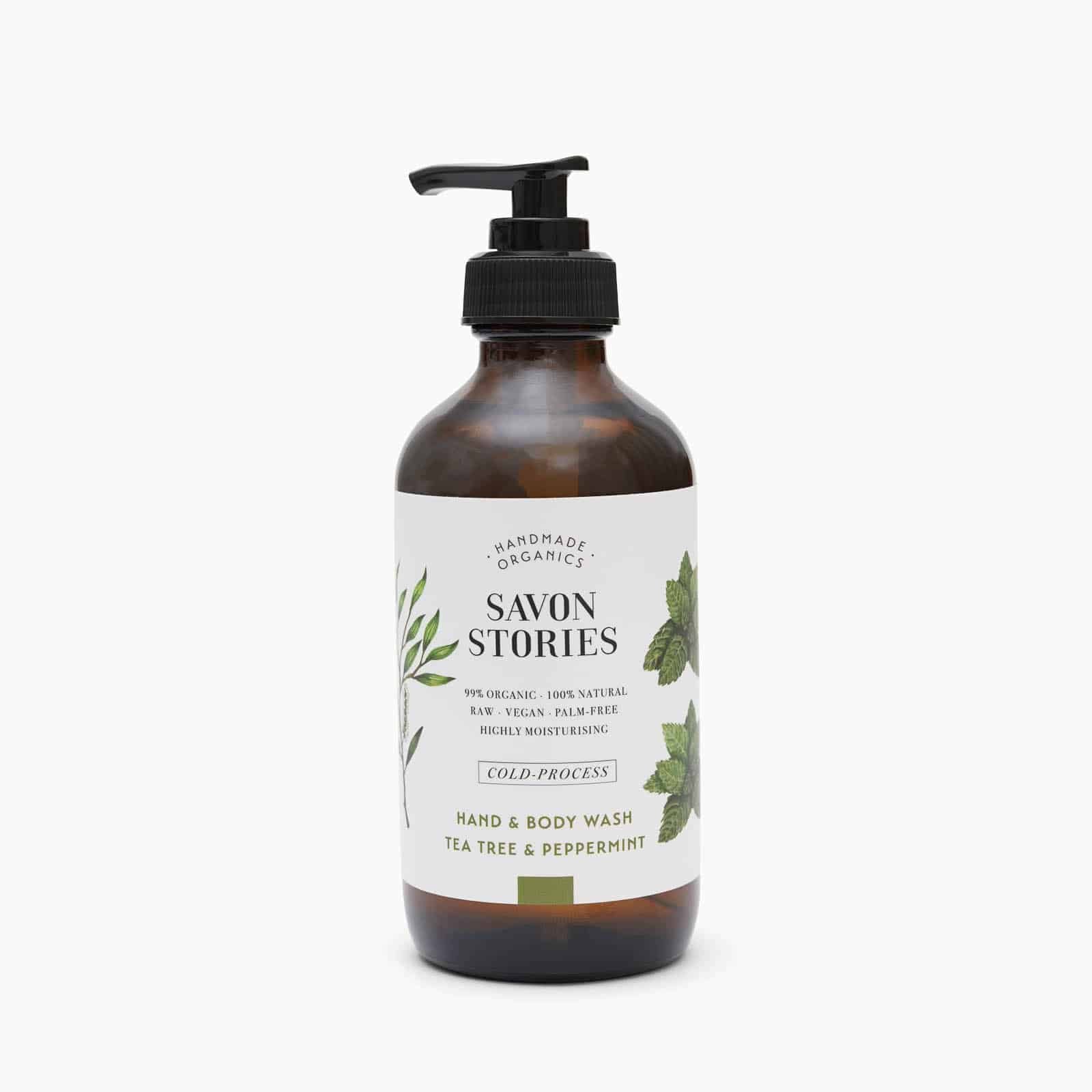 Savon Liquide Bio à froid l'Arbre à Thé et Menthe Poivrée