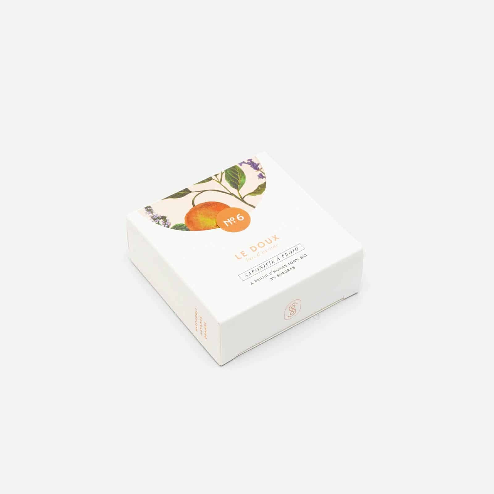 N°6 Le Doux Savon Bio; Naturel au Lait d'Avoine