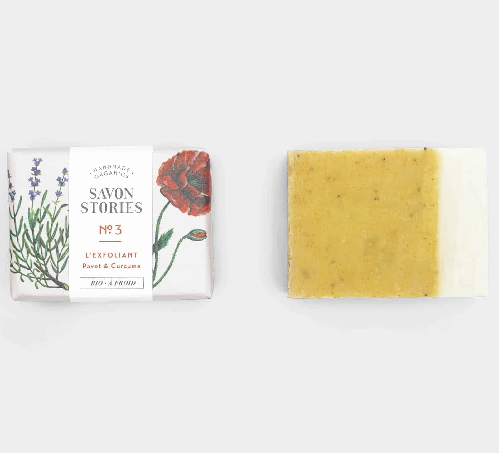 N°3 L'Exfoliant Savon Bio & Naturel aux Graines de Pavot