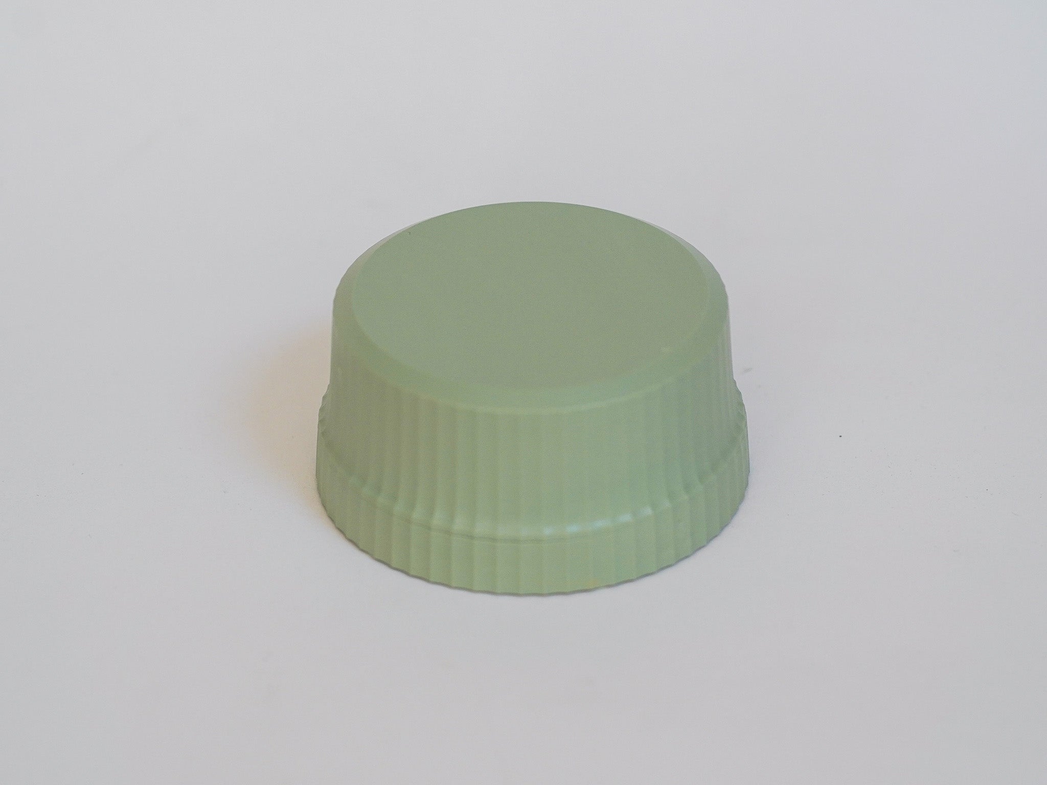 Boîte à savon ronde - vert tilleul